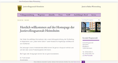 Desktop Screenshot of jva-heimsheim.de