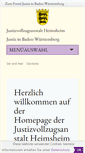 Mobile Screenshot of jva-heimsheim.de