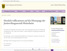Tablet Screenshot of jva-heimsheim.de